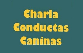 Charla Conductas caninas